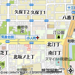 和歌山県和歌山市小人町南ノ丁6周辺の地図