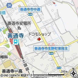香川県善通寺市上吉田町569-1周辺の地図