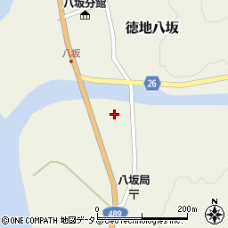 山口県山口市徳地八坂813周辺の地図