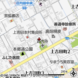 サーパス上吉田周辺の地図