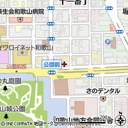 和歌山県和歌山市六番丁11周辺の地図