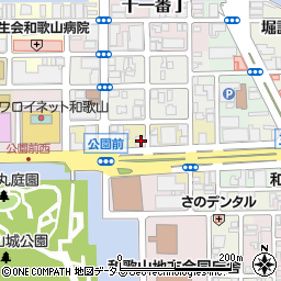 和歌山県和歌山市六番丁17周辺の地図