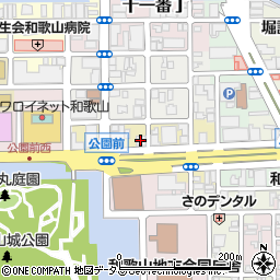 明治安田生命　和歌山営業所周辺の地図