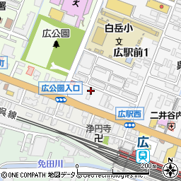 リプリント広株式会社周辺の地図