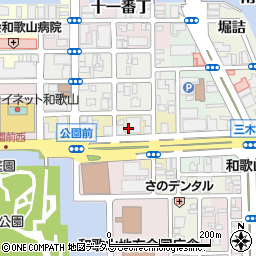 和歌山県和歌山市六番丁20周辺の地図