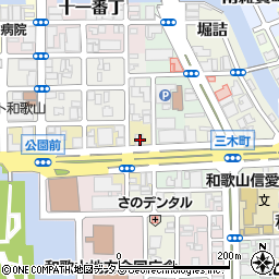 和歌山県和歌山市六番丁33周辺の地図