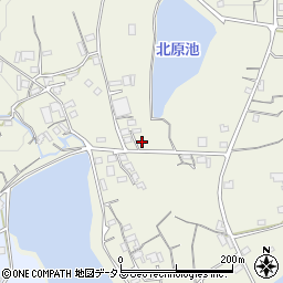 香川県丸亀市綾歌町岡田東1600-1周辺の地図