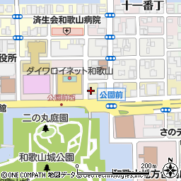 和歌山県和歌山市六番丁1周辺の地図