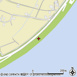 紀の川第１緑地トイレ周辺の地図