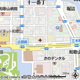 和歌山県和歌山市六番丁24周辺の地図