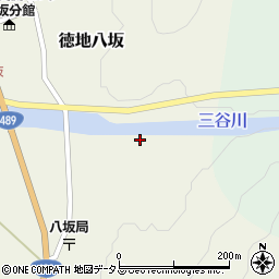 山口県山口市徳地八坂832周辺の地図