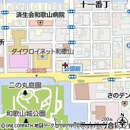 和歌山第一生命ビルディング周辺の地図