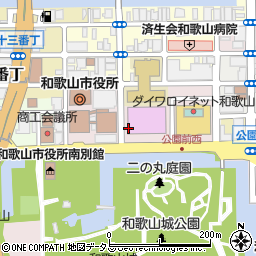 和歌山県和歌山市七番丁周辺の地図