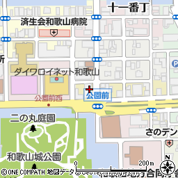 和歌山県和歌山市六番丁5周辺の地図