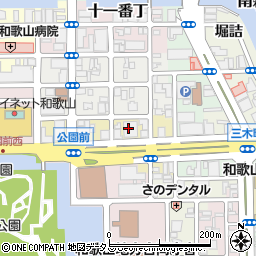 ＮＥＣシステムテクノロジー株式会社和歌山ソリューションセンター周辺の地図