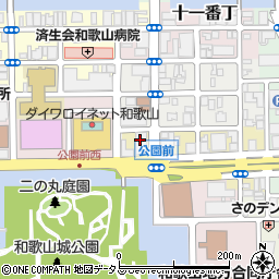 和歌山県和歌山市六番丁4周辺の地図