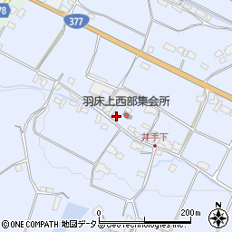 香川県綾歌郡綾川町羽床上155周辺の地図
