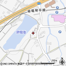 香川県丸亀市綾歌町栗熊西1769-4周辺の地図