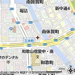 和歌山県和歌山市三木町南ノ丁14周辺の地図