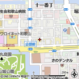 和歌山県和歌山市六番丁13周辺の地図