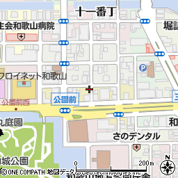 和歌山県和歌山市六番丁14周辺の地図