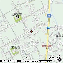香川県丸亀市垂水町945-3周辺の地図