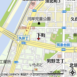 和歌山県和歌山市下町周辺の地図