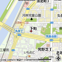和歌山県和歌山市下町周辺の地図