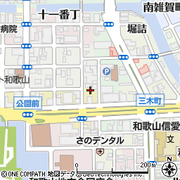 和歌山県和歌山市六番丁28周辺の地図