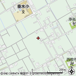 香川県丸亀市垂水町1525-10周辺の地図