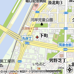 和歌山県和歌山市下町7周辺の地図