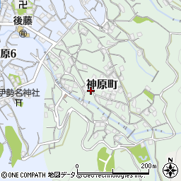 広島県呉市神原町10周辺の地図