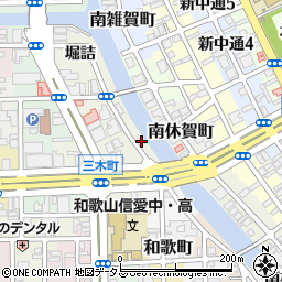 和歌山県和歌山市三木町南ノ丁5周辺の地図