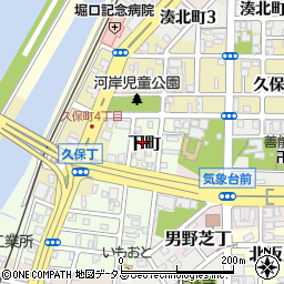 和歌山県和歌山市下町25周辺の地図