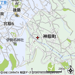 広島県呉市神原町8周辺の地図