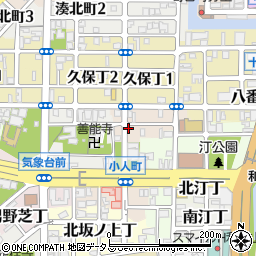 和歌山県和歌山市小人町周辺の地図