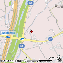 香川県善通寺市与北町2464周辺の地図