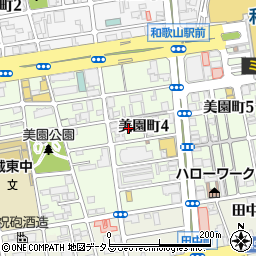 葉阪　天ぷら店周辺の地図