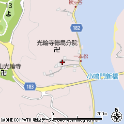 徳島県鳴門市瀬戸町北泊北泊407-9周辺の地図