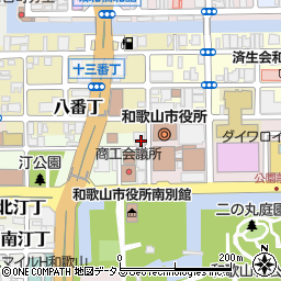 和歌山県和歌山市七番丁11周辺の地図