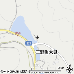 香川県三豊市三野町大見乙-112周辺の地図