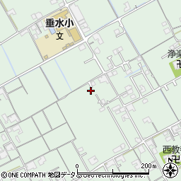 香川県丸亀市垂水町1525-4周辺の地図