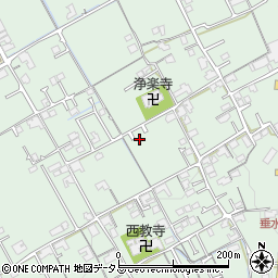 香川県丸亀市垂水町1493-9周辺の地図