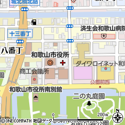 和歌山県和歌山市七番丁19周辺の地図