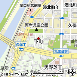和歌山県和歌山市下町21周辺の地図