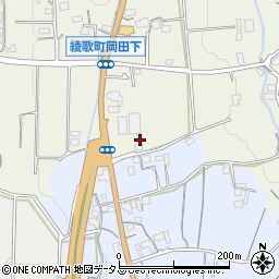 香川県丸亀市綾歌町岡田東311周辺の地図