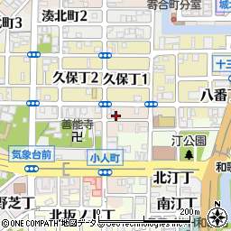 和歌山県和歌山市小人町25周辺の地図