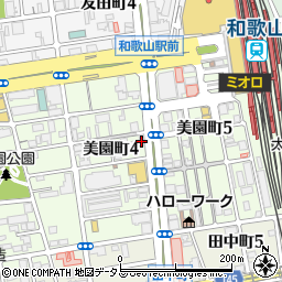 ＲＩＮＸ和歌山駅前店周辺の地図