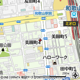 個別指導Ｗａｍ　和歌山駅前校高等部周辺の地図
