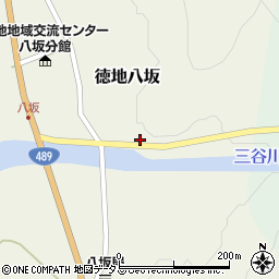 山口県山口市徳地八坂885周辺の地図